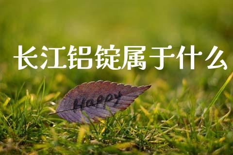 长江铝锭属于什么_https://wap.jnbaishite.cn_全球财富_第1张