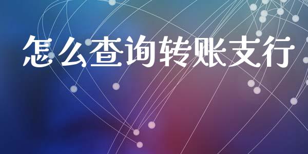 怎么查询转账支行_https://wap.jnbaishite.cn_全球财富_第1张