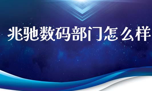 兆驰数码部门怎么样_https://wap.jnbaishite.cn_金融资讯_第1张