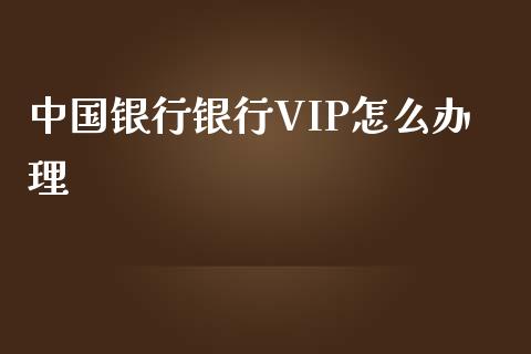 中国银行银行VIP怎么办理_https://wap.jnbaishite.cn_金融资讯_第1张