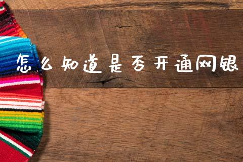 怎么知道是否开通网银_https://wap.jnbaishite.cn_全球财富_第1张