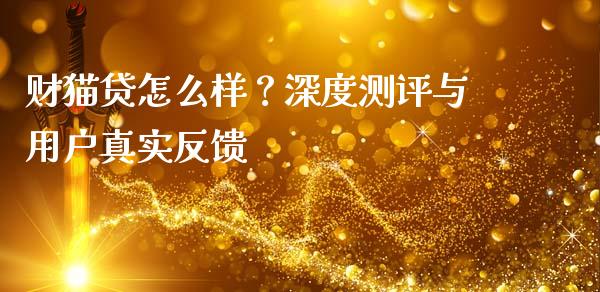 财猫贷怎么样？深度测评与用户真实反馈_https://wap.jnbaishite.cn_金融资讯_第1张