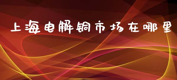 上海电解铜市场在哪里_https://wap.jnbaishite.cn_金融资讯_第1张