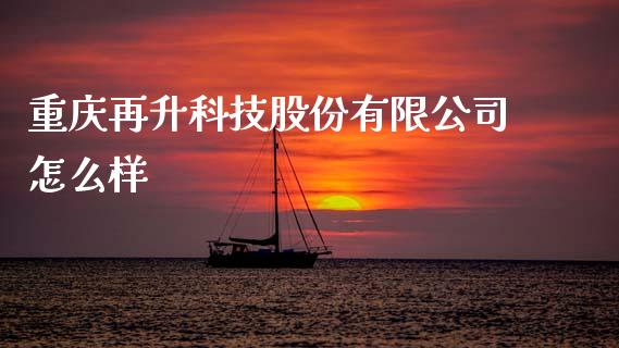 重庆再升科技股份有限公司怎么样_https://wap.jnbaishite.cn_期货资讯_第1张