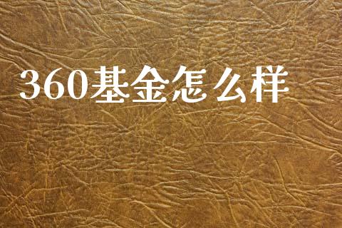 360基金怎么样_https://wap.jnbaishite.cn_期货资讯_第1张