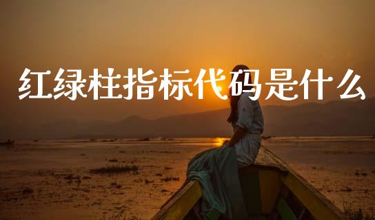红绿柱指标代码是什么_https://wap.jnbaishite.cn_期货资讯_第1张