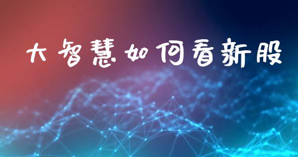 大智慧如何看新股_https://wap.jnbaishite.cn_金融资讯_第1张