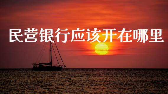民营银行应该开在哪里_https://wap.jnbaishite.cn_理财投资_第1张