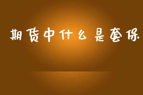 期货中什么是套保_https://wap.jnbaishite.cn_期货资讯_第1张