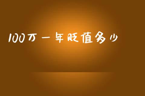 100万一年贬值多少_https://wap.jnbaishite.cn_金融资讯_第1张