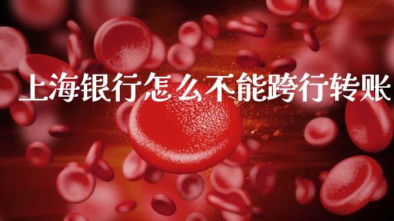 上海银行怎么不能跨行转账_https://wap.jnbaishite.cn_理财投资_第1张