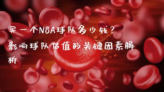 买一个NBA球队多少钱？影响球队估值的关键因素解析_https://wap.jnbaishite.cn_金融资讯_第1张