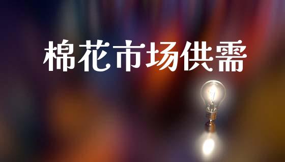 棉花市场供需_https://wap.jnbaishite.cn_期货资讯_第1张