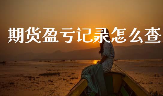期货盈亏记录怎么查_https://wap.jnbaishite.cn_全球财富_第1张