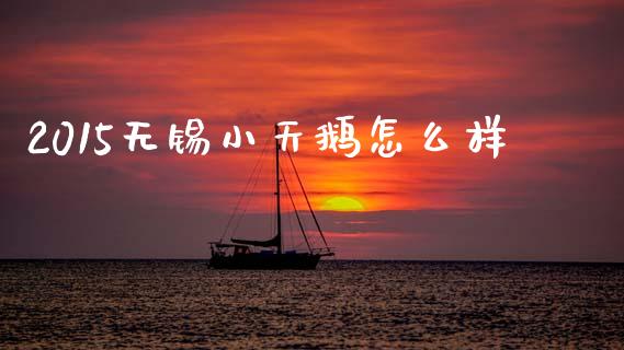 2015无锡小天鹅怎么样_https://wap.jnbaishite.cn_全球财富_第1张