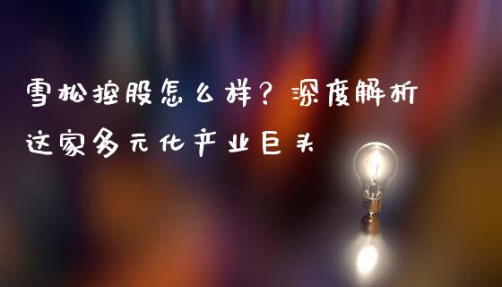 雪松控股怎么样？深度解析这家多元化产业巨头_https://wap.jnbaishite.cn_期货资讯_第1张