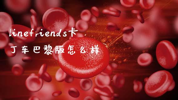 linefriends卡丁车巴黎版怎么样_https://wap.jnbaishite.cn_全球财富_第1张