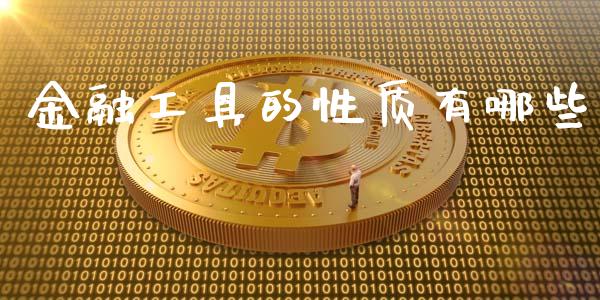 金融工具的性质有哪些_https://wap.jnbaishite.cn_期货资讯_第1张