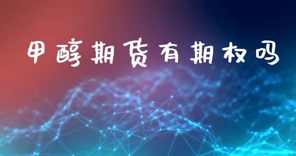 甲醇期货有期权吗_https://wap.jnbaishite.cn_全球财富_第1张