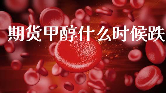 期货甲醇什么时候跌_https://wap.jnbaishite.cn_全球财富_第1张