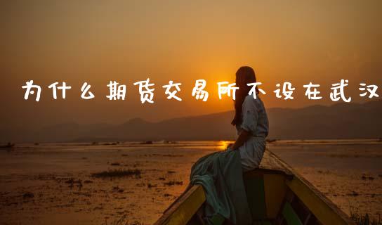 为什么期货交易所不设在武汉_https://wap.jnbaishite.cn_金融资讯_第1张