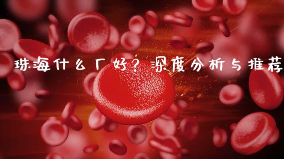 珠海什么厂好？深度分析与推荐_https://wap.jnbaishite.cn_全球财富_第1张