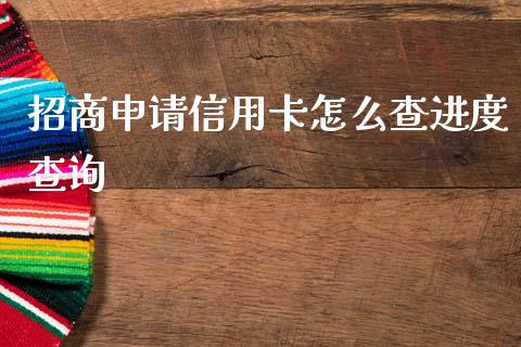 招商申请信用卡怎么查进度查询_https://wap.jnbaishite.cn_期货资讯_第1张