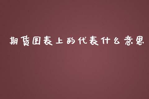 期货图表上的代表什么意思_https://wap.jnbaishite.cn_期货资讯_第1张