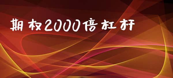 期权2000倍杠杆_https://wap.jnbaishite.cn_金融资讯_第1张