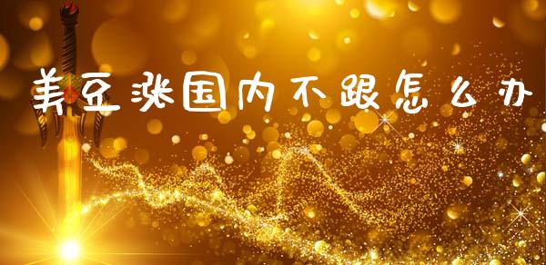 美豆涨国内不跟怎么办_https://wap.jnbaishite.cn_全球财富_第1张