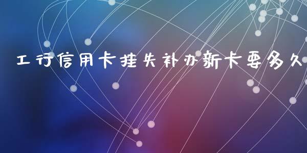 工行信用卡挂失补办新卡要多久_https://wap.jnbaishite.cn_理财投资_第1张