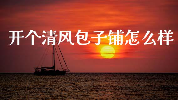 开个清风包子铺怎么样_https://wap.jnbaishite.cn_全球财富_第1张