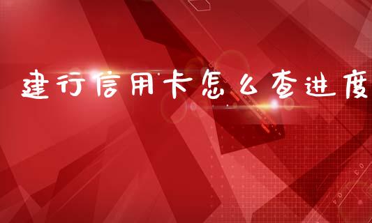 建行信用卡怎么查进度_https://wap.jnbaishite.cn_理财投资_第1张