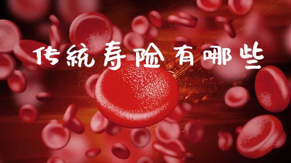 传统寿险有哪些_https://wap.jnbaishite.cn_期货资讯_第1张