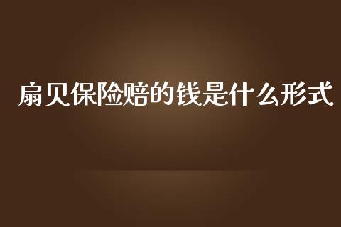 扇贝保险赔的钱是什么形式_https://wap.jnbaishite.cn_金融资讯_第1张