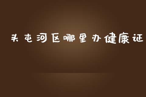 头屯河区哪里办健康证_https://wap.jnbaishite.cn_期货资讯_第1张