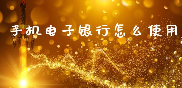 手机电子银行怎么使用_https://wap.jnbaishite.cn_全球财富_第1张