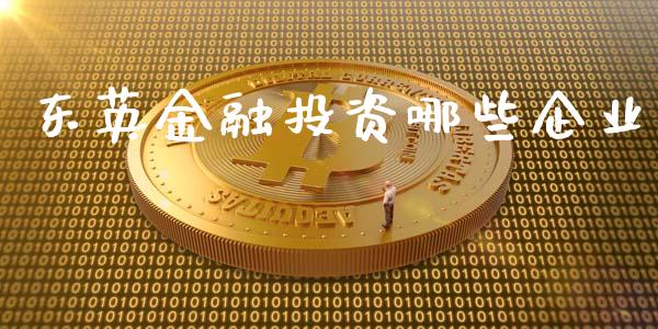 东英金融投资哪些企业_https://wap.jnbaishite.cn_金融资讯_第1张