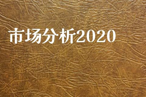 市场分析2020_https://wap.jnbaishite.cn_金融资讯_第1张