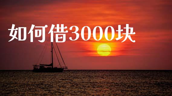 如何借3000块_https://wap.jnbaishite.cn_金融资讯_第1张