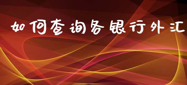 如何查询各银行外汇_https://wap.jnbaishite.cn_理财投资_第1张