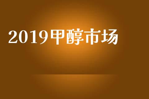 2019甲醇市场_https://wap.jnbaishite.cn_期货资讯_第1张