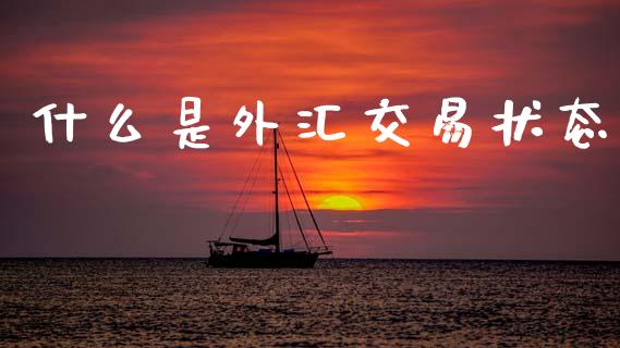 什么是外汇交易状态_https://wap.jnbaishite.cn_期货资讯_第1张