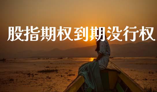 股指期权到期没行权_https://wap.jnbaishite.cn_金融资讯_第1张