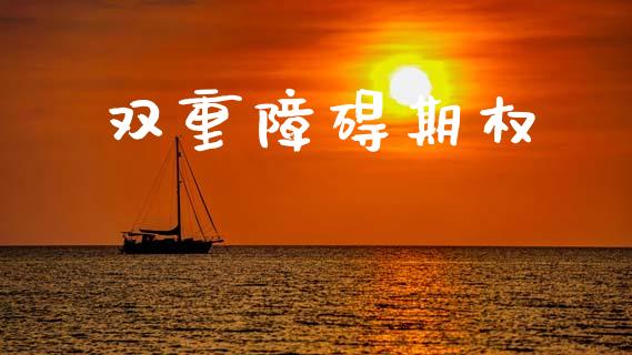 双重障碍期权_https://wap.jnbaishite.cn_金融资讯_第1张
