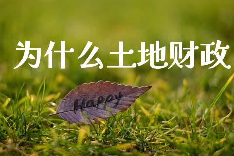 为什么土地财政_https://wap.jnbaishite.cn_金融资讯_第1张