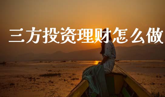 三方投资理财怎么做_https://wap.jnbaishite.cn_金融资讯_第1张