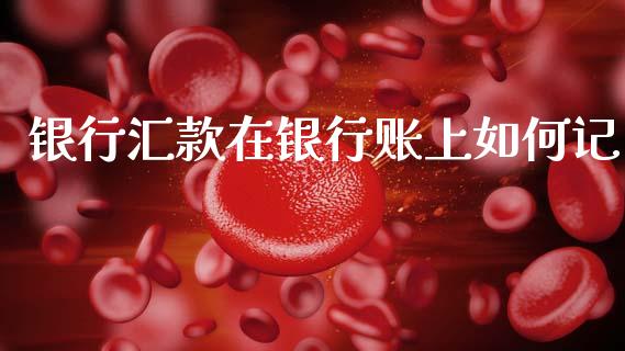 银行汇款在银行账上如何记_https://wap.jnbaishite.cn_全球财富_第1张