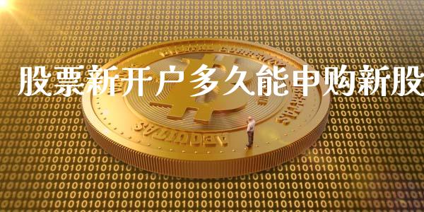 股票新开户多久能申购新股_https://wap.jnbaishite.cn_全球财富_第1张