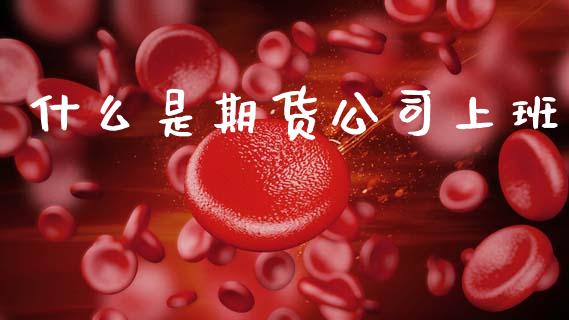 什么是期货公司上班_https://wap.jnbaishite.cn_金融资讯_第1张